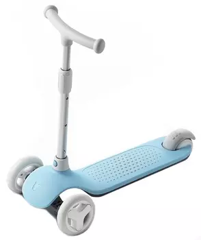 Детский самокат-кикборд Xiaomi Rice Rabbit Scooter Blue (HBC01YM)