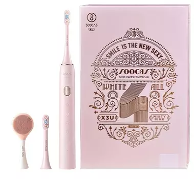 Электрическая зубная щетка Xiaomi Soocas X3U Sonic Electric Toothbrush Pink Set