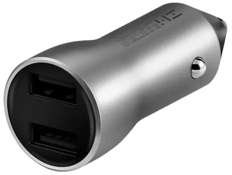Автомобильное зарядное устройство Xiaomi ZMI Digital Display Car Charger 2USB 3.0A (AP621)