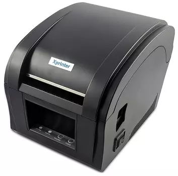 Портативный принтер этикеток Xprinter XP-360B (USB) Черный