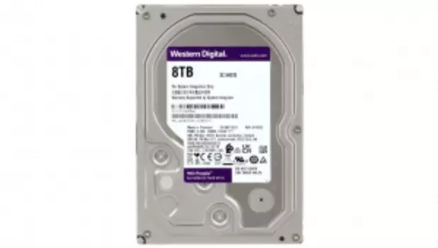 Жесткий диск WD Purple WD84PURU, 8ТБ, HDD, SATA III, 3.5"