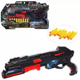 Бластер "Destroyer" (Разрушитель) с с мягкими снарядами Экологический высококачественный прочный пластик