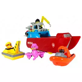 Большой корабль + 3 героя Щенячий патруль