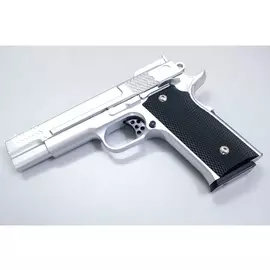 Детский пневматический пистолет Galaxy G.20S (Browning HP) серебристый