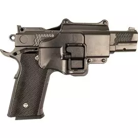 Детский пневматический пистолет из металла Browning High Power G.20+ с кобурой
