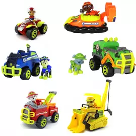 "ДЖУНГЛИ ЗОВУТ!" + транспорт. Набор 6 шт.