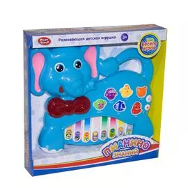 Интерактивная игрушка "Пианино Знаний" Слоник