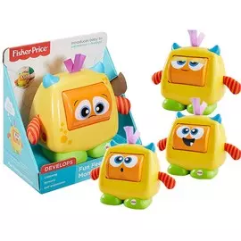 Интерактивная развивающая игрушка Fisher-Price Монстрик "Эмоции" Экологический высококачественный прочный пластик