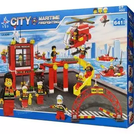 Конструктор City"Тушение пожара" 641 дет. (LXA340)