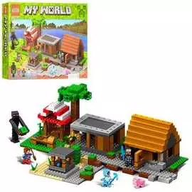 Конструктор Майнкрафт 44049 "Деревня" (837 дет)