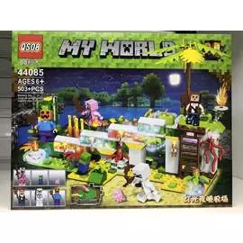 Конструктор QS08 44085 Майфнкрафт "Оранжерея" (503+ дет)