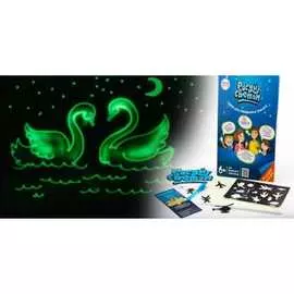 Набор для творчества "Freeze Light" Рисуй светом Планшет + Световой маркер +Трафарет ( А3 )