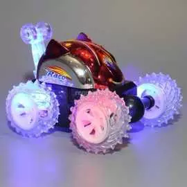 Радиоуправляемая Машинка перевертыш Stunt Radio Control (Цвет-красный)