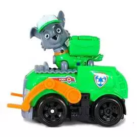 Рокки + машинка Премиум Щенячий патруль