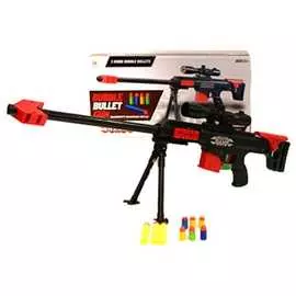 Винтовка с мягкими пульками и подставкой Bubble Bullet Gun Экологический высококачественный прочный пластик