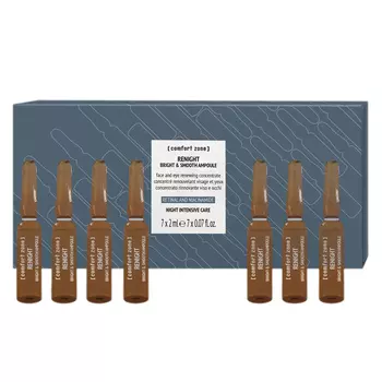 Ампульный концентрат СИЯНИЕ и ГЛАДКОСТЬ, 7х2 мл Comfort zone