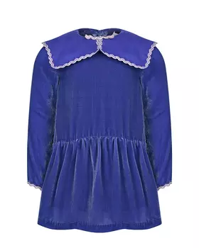 Бархатное платье фиолетового цвета Eirene детское