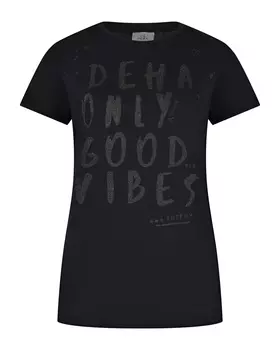 Базовая черная футболка Deha