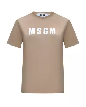 Базовая футболка с лого MSGM