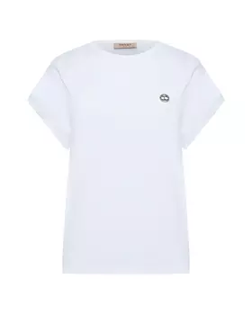 Базовая футболка с лого TWINSET