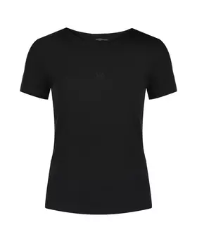 Базовая приталенная футболка, черная Dan Maralex