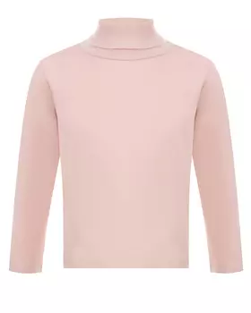 Базовая розовая водолазка Moncler детская