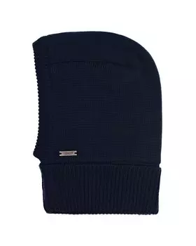 Базовая шапка-шлем синего цвета Il Trenino детская