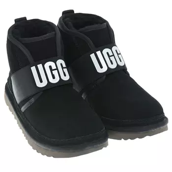 Базовые черные ботинки UGG детские