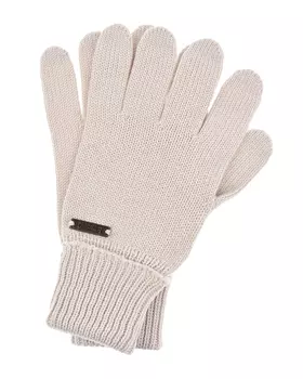 Базовые перчатки бежевого цвета Il Trenino детские
