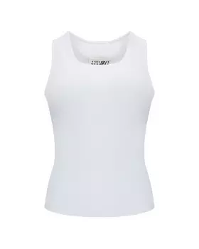 Базовый белый топ MM6 Maison Margiela