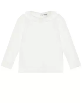 Белая блуза с отложным воротником Aletta детская