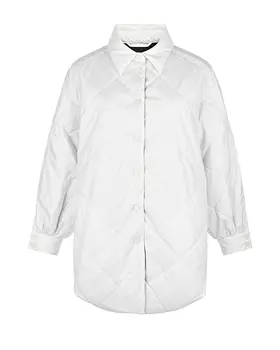 Белая куртка-рубашка Bacon