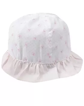 Белая панама с защитой Catya