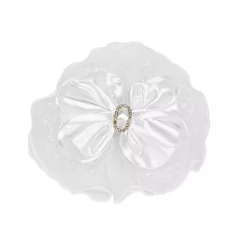 Белая резинка-бант для волос Tais детская