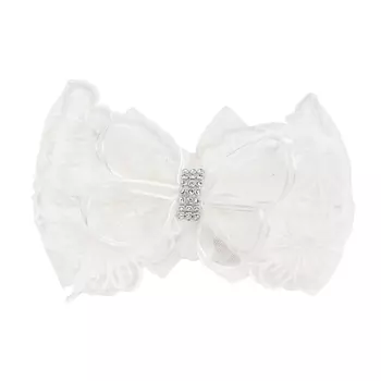 Белая резинка-бант для волос Tais детская