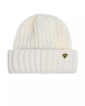 Белая шапка с отворотом Il Trenino детская