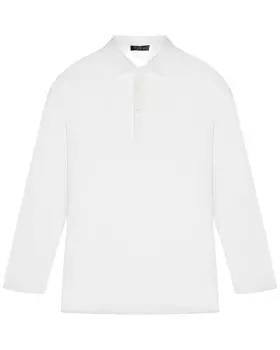 Белая трикотажная рубашка IL Gufo детская