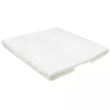 Белое одеяло с вышивкой Ermanno Scervino