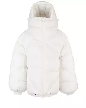 Белое пальто-пуховик Bacon детское