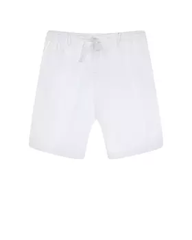 Белые бермуды из поплина Dolce&Gabbana