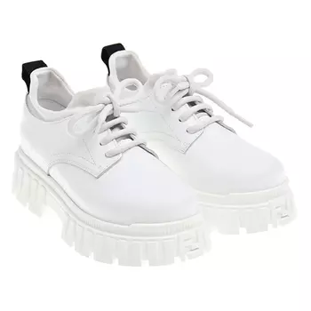 Белые ботинки с массивной подошвой Fendi детские