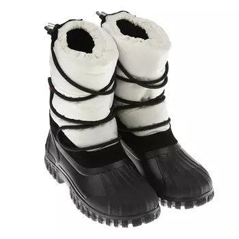 Белые унты со шнуровкой Moncler детские