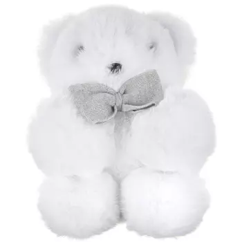 Белый рюкзак в форме мишки, 28х16х11 см Regina детский