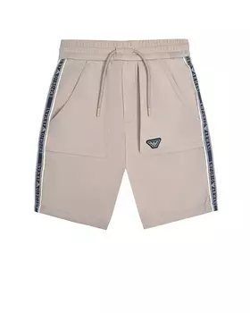 Бермуды из хлопкового джерси Emporio Armani