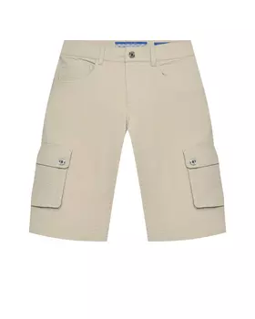 Бермуды с карманами карго, бежевые Jacob Cohen