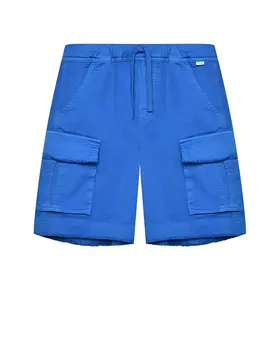 Бермуды с карманами-карго, синие IL Gufo