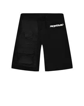 Бермуды с накладными карманами Moschino