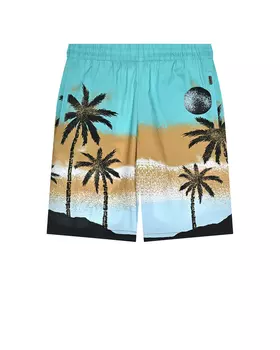 Бермуды с принтом "пальмы" Molo