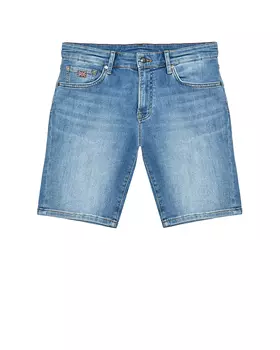Бермуды выбеленный деним Hackett London