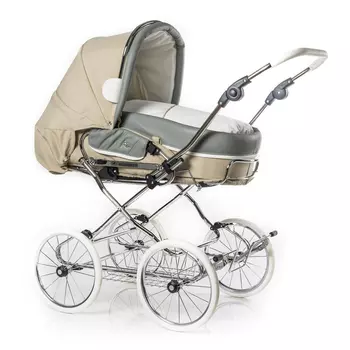 Бежевая комбинированная коляска Condor Coupe LE Hesba